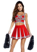 Adult Papi Cheerleader Women Costume