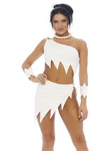 Adult Bedrock Babe Cartoon Women Costume