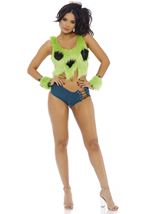 Bedrock Baby Cartoon Character Women Costume