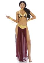 Adult Slave Galaxy Warrior Women Costume