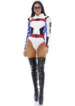 Adult Step On Motocross Women Costume