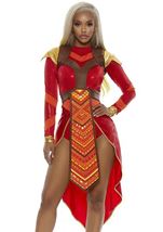 Wakanda Warrior Woman Costume