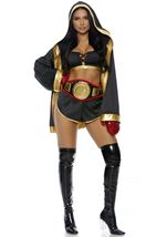 Adult Boxer Women Costume