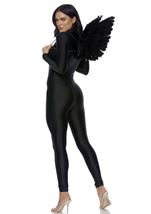Adult Feather Angel Wings Black