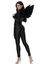 Feather Angel Wings Black