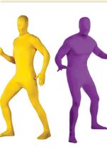 Purple Invisible Bodysuit Costume for Halloween Cosplay