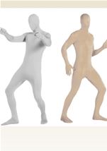 White Invisible Bodysuit Costume Stage Performer