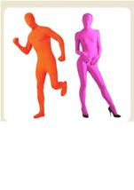 Hot Pink Invisible Bodysuit Costume Halloween Cosplay