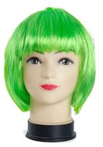 Short Bob Color Wig Green