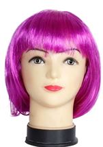 Short Bob Color Wig Purple