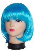 Short Bob Color Wig Blue