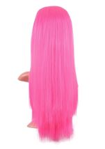 Adult Long Straight Hair Party Wig Hot Pink