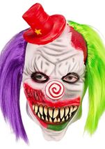 Psycho Spiral Clown Mask