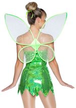 Adult Green Tinker Sparkling Sequin Fairy