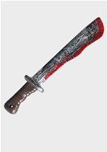 Bloody Machete Halloween Prop