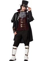  Steampunk Victorian Vampire Men Costume