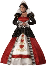 Queen Of Hearts Plus Size Prestige Women Costume