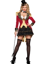 Big Top Tease Women Ring Mistress Costume