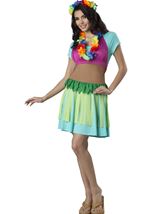 Hawaiian Hula Apron Adult Costume