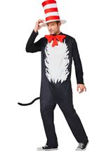 Adult The Cat In The Hat Unisex Costume