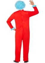 Adult Dr. Suess Thing Men Costume