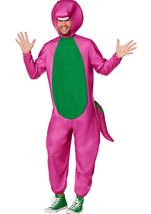 Adult Barney Men Plush Costume