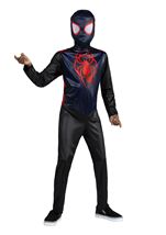 Red Web Spider Print Boys Costume