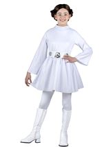 Galaxy Princess Leia Girls Costume