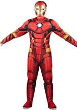 Adult Marvel Iron Man Qualux Men Costume