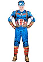 Captain America Men Costume