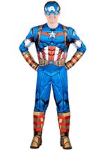 Adult Captain America Men Costume