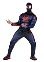 Adult Miles Moral Spider Man Qualux Men Costume