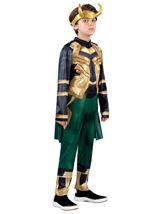 Kids Loki Boys Deluxe Marvel Licensed Costume