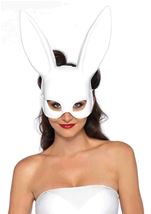 Bondage Bunny Mask White