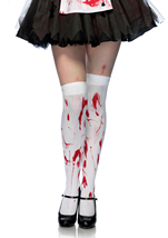 Bloody Zombie Thigh Highs