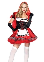 Divine Miss Red Riding Woman Costume