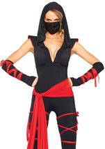 Adult Deadly Ninja Women Costume