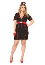 Naughty Night Nurse Women Plus Size Costume