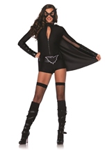 Adult Black Romper Woman Costume