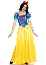 Adult Classic Snow White Princess Women Costume