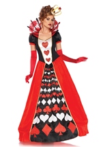 Adult Deluxe Queen of Hearts Women Costume
