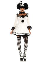 Adult Scary Circus Clown Women Costume