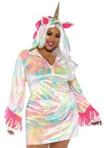 Adult Plus Size Enchanted Unicorn Women Costume