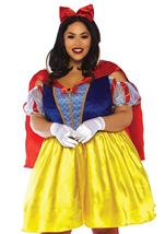 Adult Snow White Plus Size Women Costume