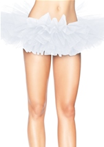Organza Women Tutu White