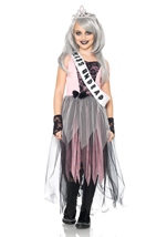 Kids Girls Zombie Prom Queen Costume