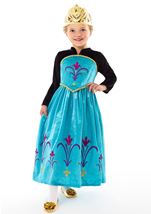 Kids Ice Queen Coronation Girls Costume