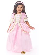 Kids Pink Vintage Princess Girls Costume