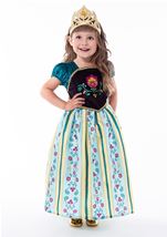 Kids Coronation Alpine Princess Girls Costume