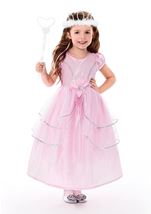 Kids Royal Pink Princess Girls Costume